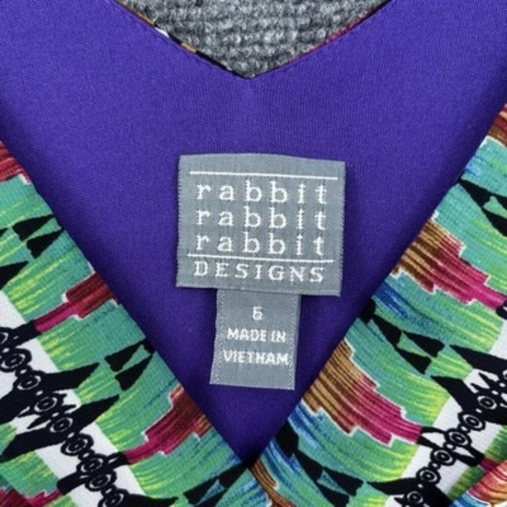 Rabbit Rabbit Rabbit Midi Asymmetrical Dress Wome… - image 5